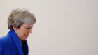 British prime minister Theresa May is facing a leadership challenge. Photograph: EPA/JULIEN WARNAND